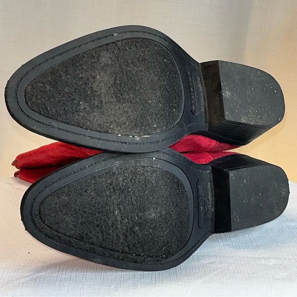 RAMPAGE red western cowgirl boots - 7.5 - Picture 10 of 15